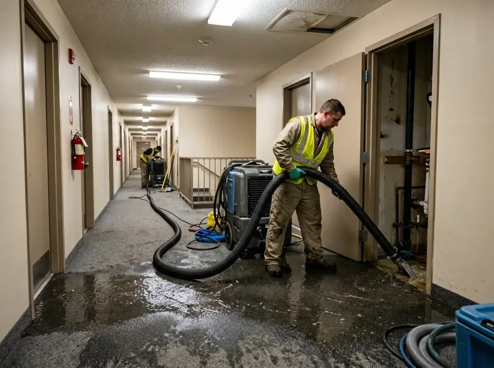 multi-unit-apartment-hallway-f-005 — frequently asked questions, Emergency Burst Pipe Water Extraction & Removal in Goulds,…
